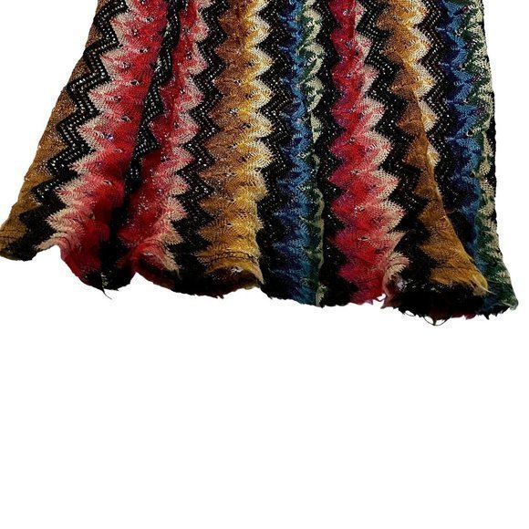 Trina Turk Penelope Wide Leg Pants Boho Beach Summer Vacation Multicolor Crochet - Picture 2 of 14